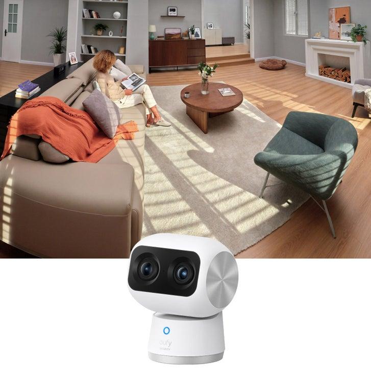 eufy Indoor Cam S350 – 4K Dual-Camera Indoor Security Camera