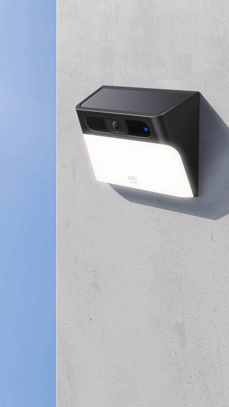 eufy Solar Wall Light Cam S120 – Solar Security Light & 2K Camera