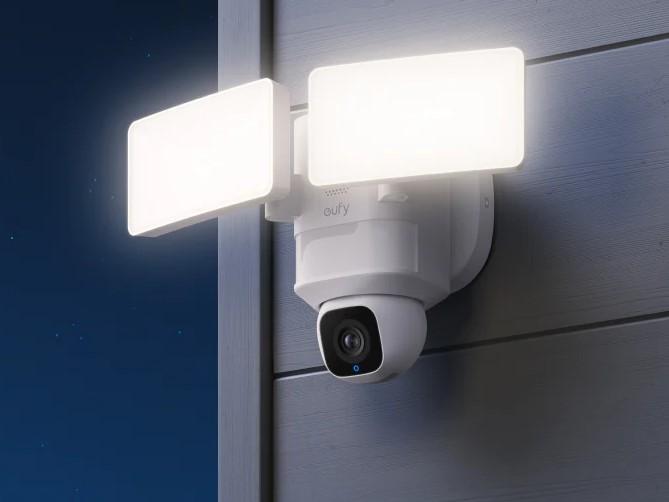 eufy Floodlight Cam E30 – 2K 360° Outdoor Security Camera