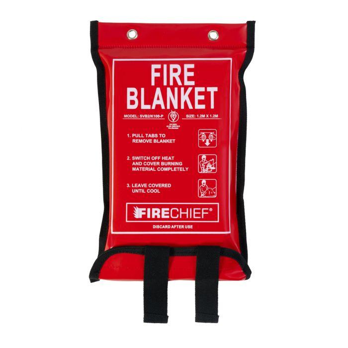 Safe & Smart Home Fire Safety Kit – PFAS-Free Foam Extinguisher & Fire Blanket