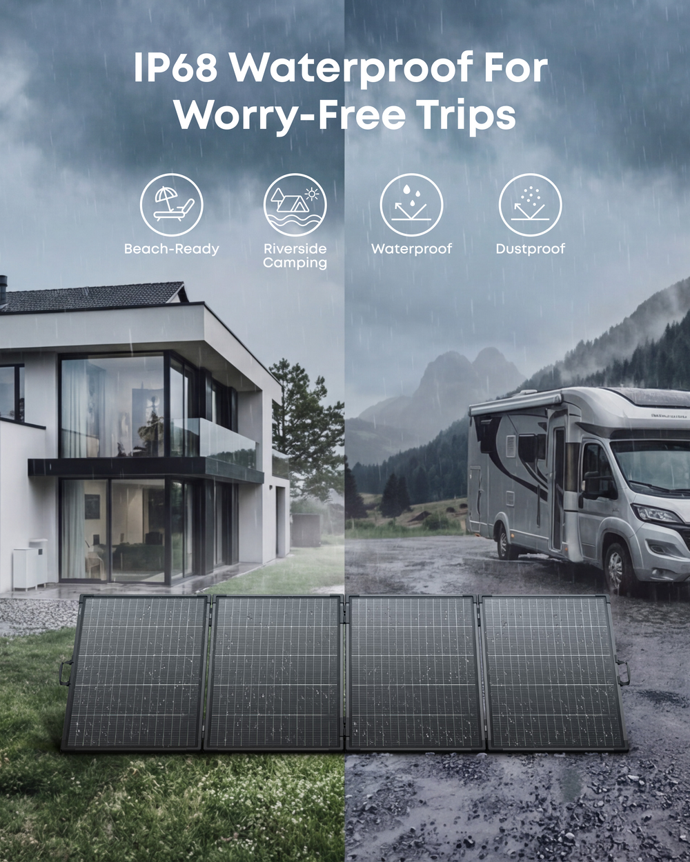 Anker SOLIX PS400 Bifacial 400W Portable Solar Panel